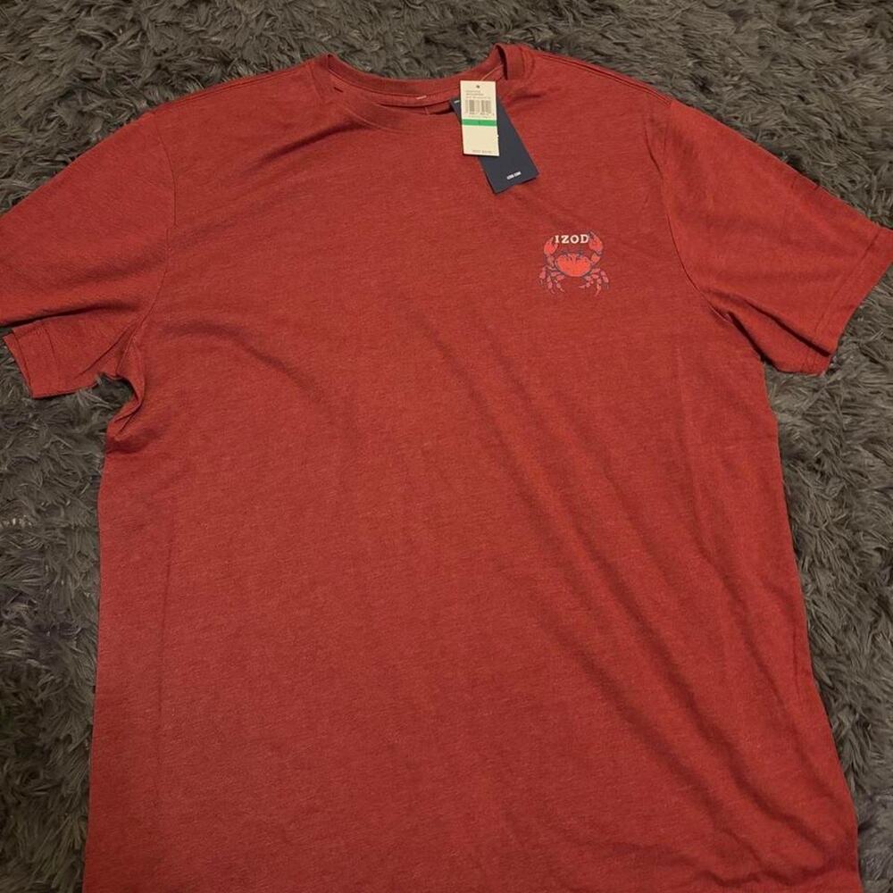 Izod Red Crab Tee